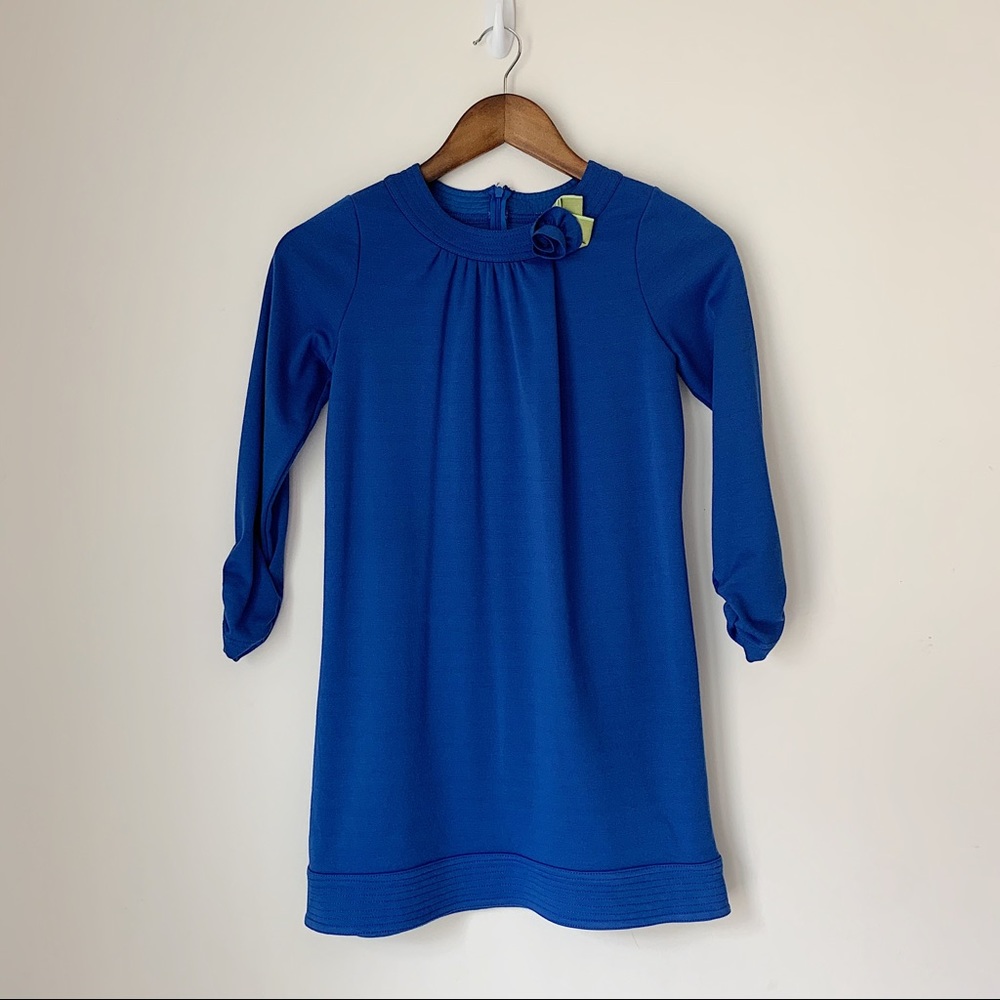 Long Sleeved Blue Dress Size 10